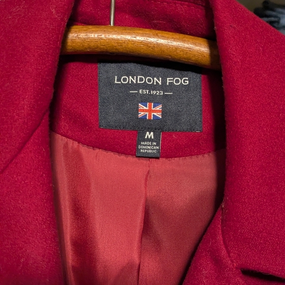 NWT! London Fog Tower Wool Blend Long Coat ( Great Gift!) - Picture 3 of 3